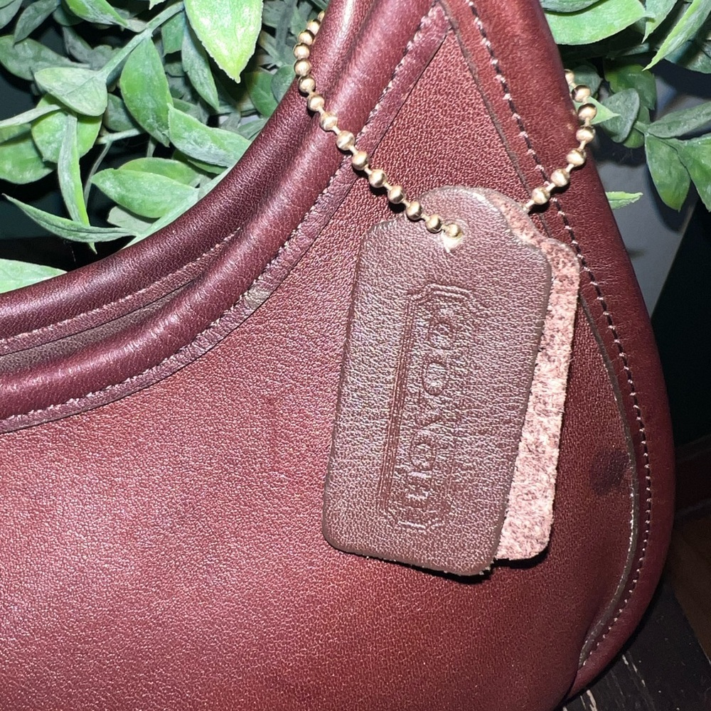 Vintage Coach Mahogany Mini Ergo Leather Handbag - Picture 3 of 10